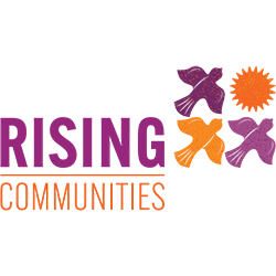 Logo for the organization Rising Communities